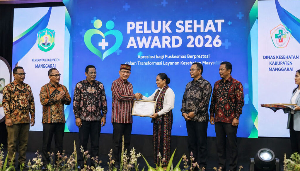 Puskesmas Satar Mese Raih Penghargaan Peluk Sehat Award 2026 2